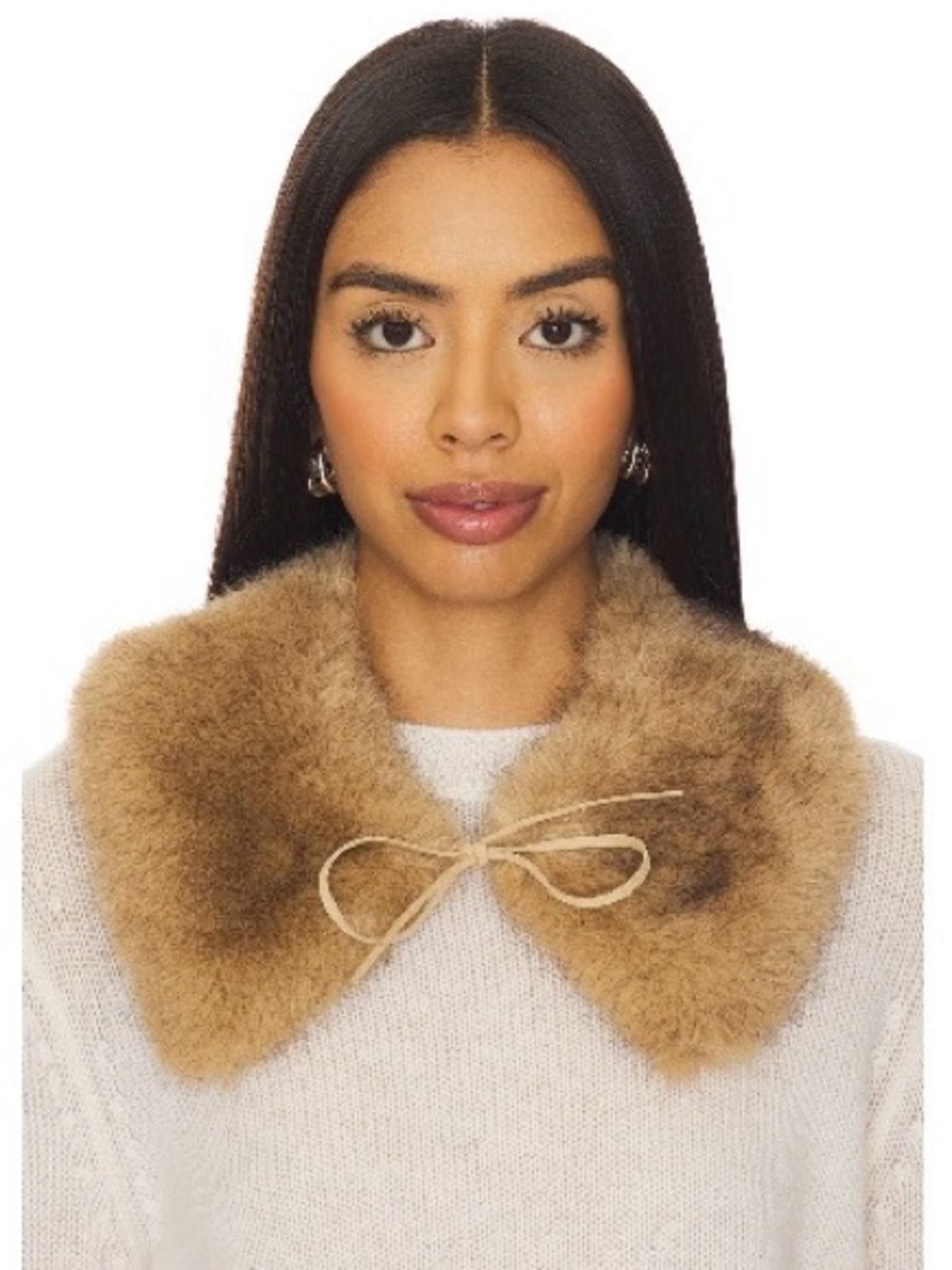 Malene Birger Cowie Scarf - faux Fur Collar